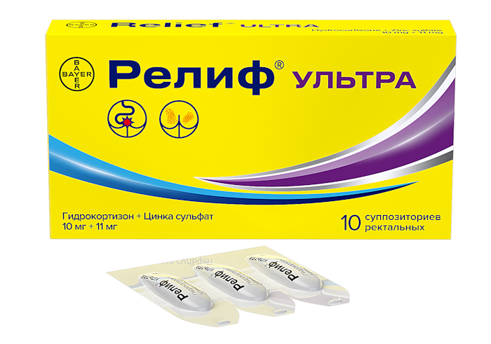 Свечи Релиф® Ультра